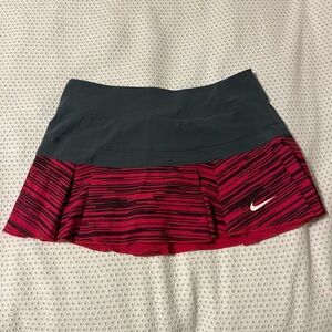 Nike Pink & Grey Tennis Skirt